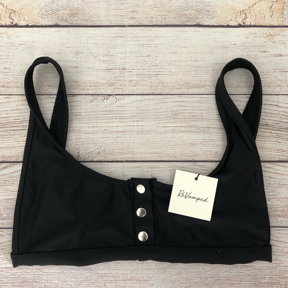 REVAMPED Bathing Suit Top Size Small - Picture 2 of 7
